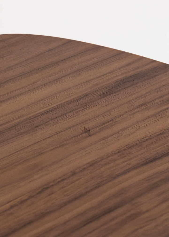 CREATE / Speaker Table 180 / Tischlautsprecher aus Dunkelholz/Unidirektionale Tonqualität 180º, Blue