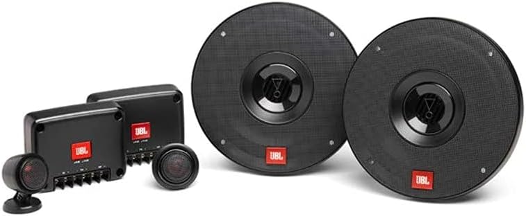JBL Club 602CTP 2-Wege Auto Soundsystem - 210 Watt Komponenten Auto Lautsprecher Boxen Set mit 165mm