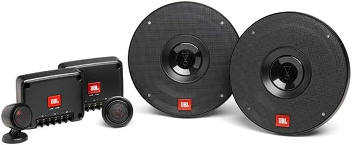 JBL Club 602CTP 2-Wege Auto Soundsystem - 210 Watt Komponenten Auto Lautsprecher Boxen Set mit 165mm