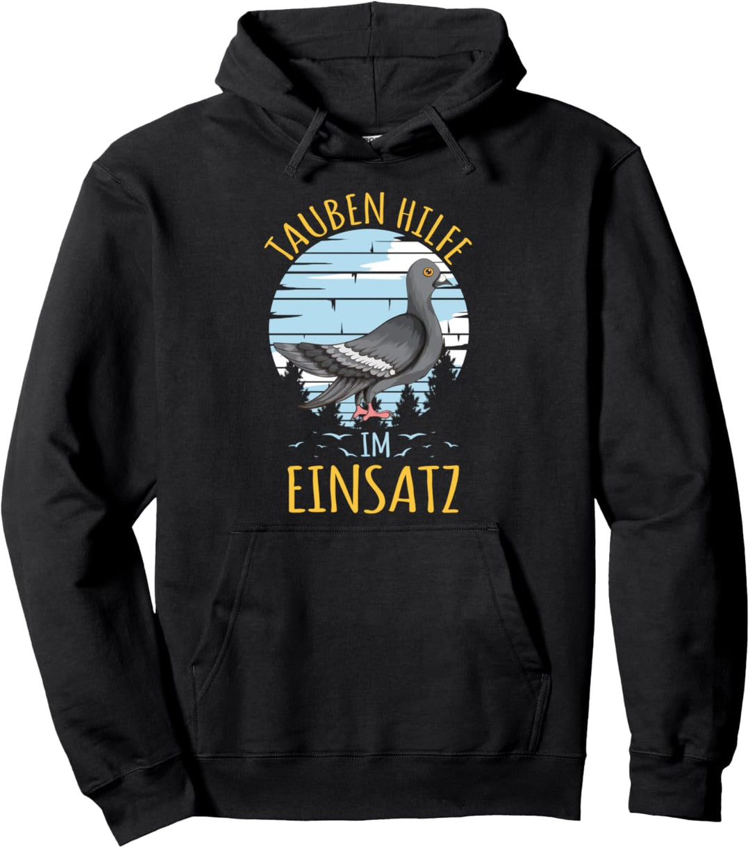 Tauben Hilfe im Einsatz Taubenzüchter Brieftaube Retter Fan Pullover Hoodie