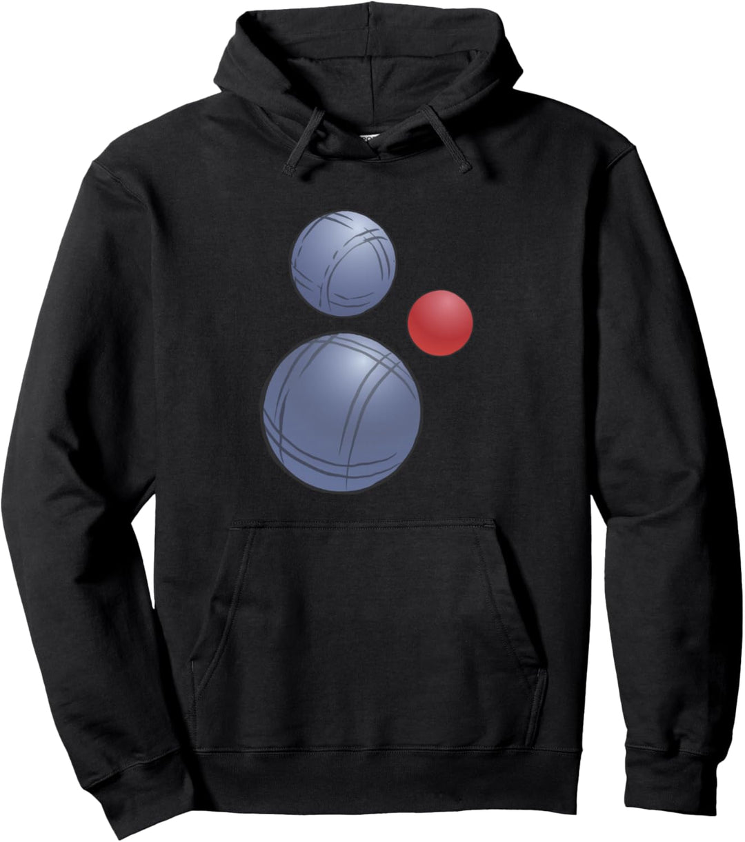 Boulekugeln für Bouler Boules Schweinchen Petanque Boule Pullover Hoodie