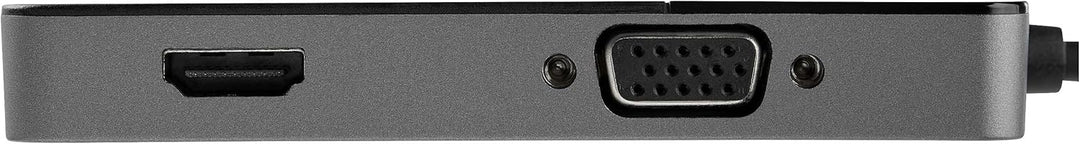StarTech.com USB 3.0 auf HDMI und VGA Adapter - 4K/1080p USB Typ-A Dual Monitor Multiport Konverter