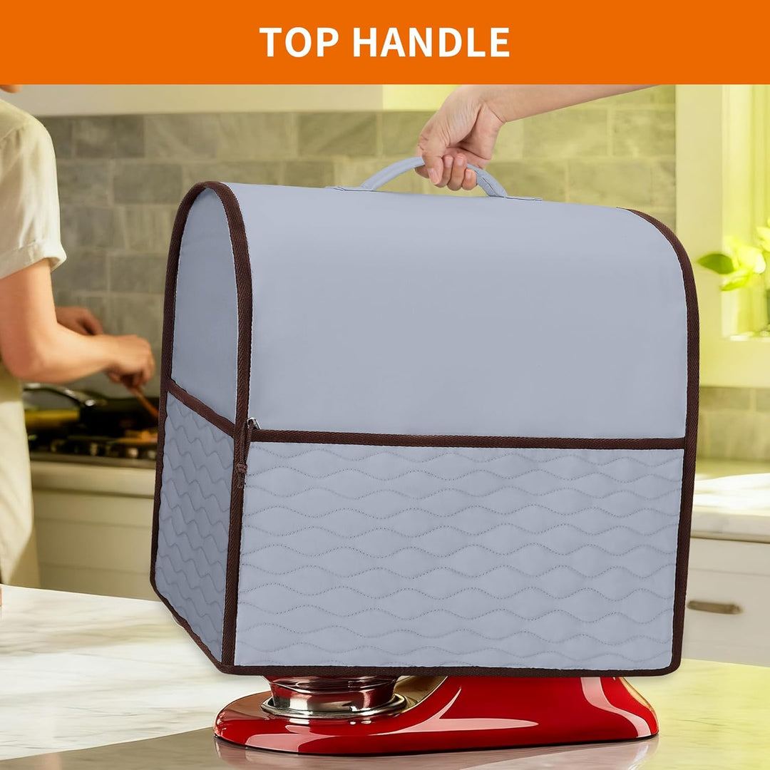 YARWO Abdeckung Kompatibel mit KitchenAid mit Kippbarem Motorkopf 4,3L und 4,8L, Staubschutzhaube mi