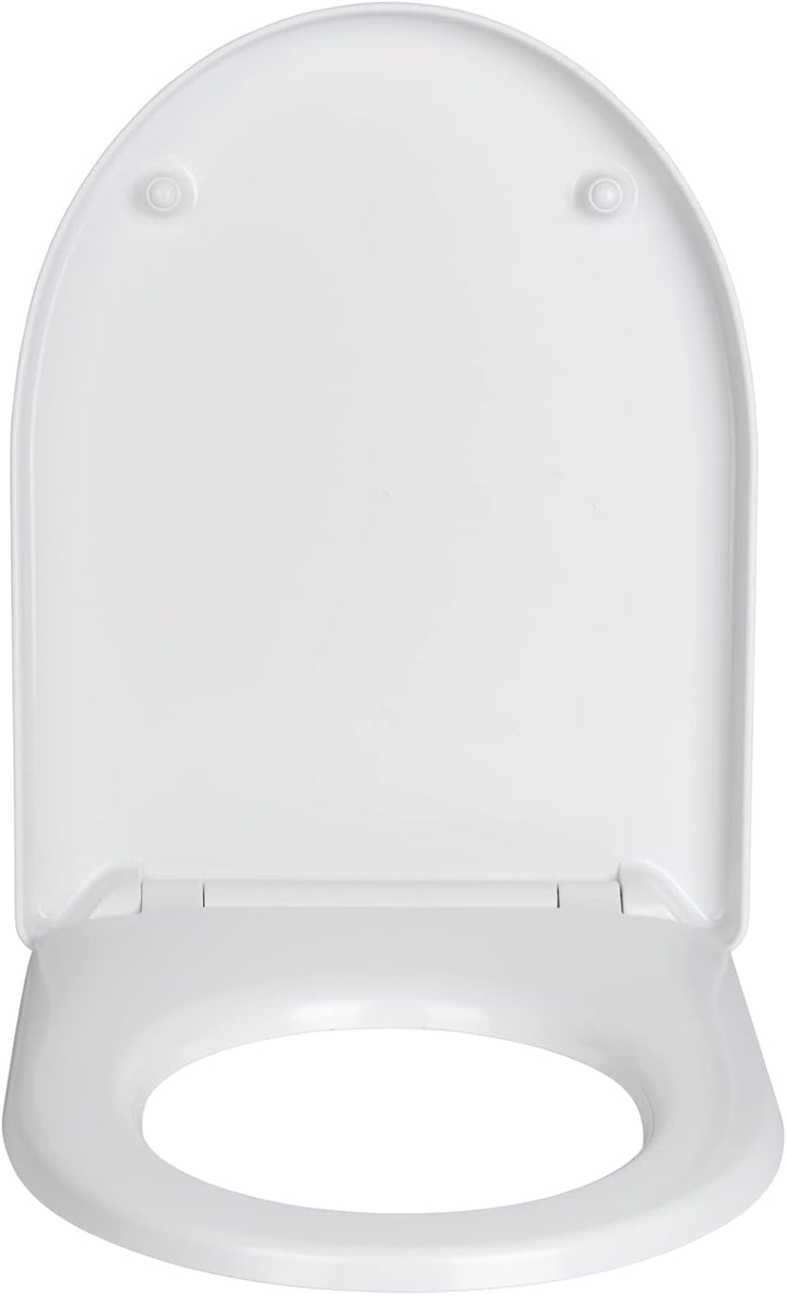 WENKO WC Sitz Sindia, mit 300 kg belastbarer Toilettensitz mit Easy-Close Absenkautomatik und hygien