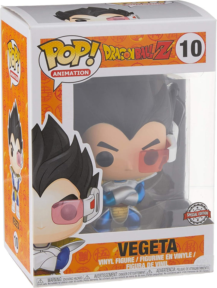 Dragonball Z Metallic Vegeta POP! Figur 9 cm Exclusive