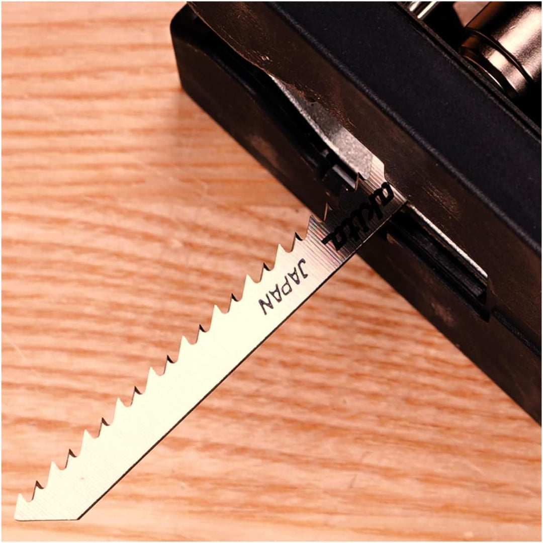 Makita B-07680 Stichsägeblatt B-11 HCS 100 Stück, ideal für saubere Schnitte in Holz und Kunststoff
