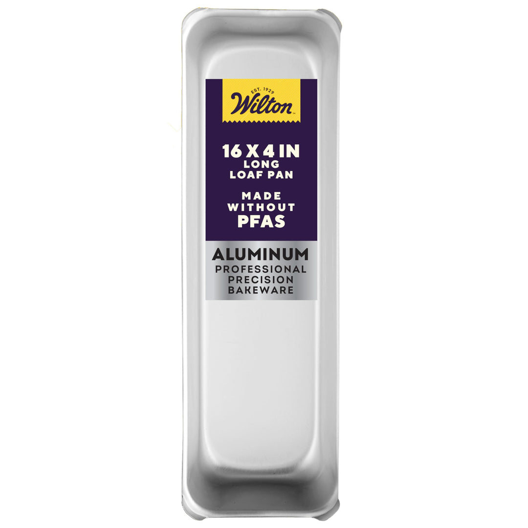 Wilton Performance Pans Brotbackform 40x10 cm: Brotform aus Eloxiertem Aluminium, Backform für Brot