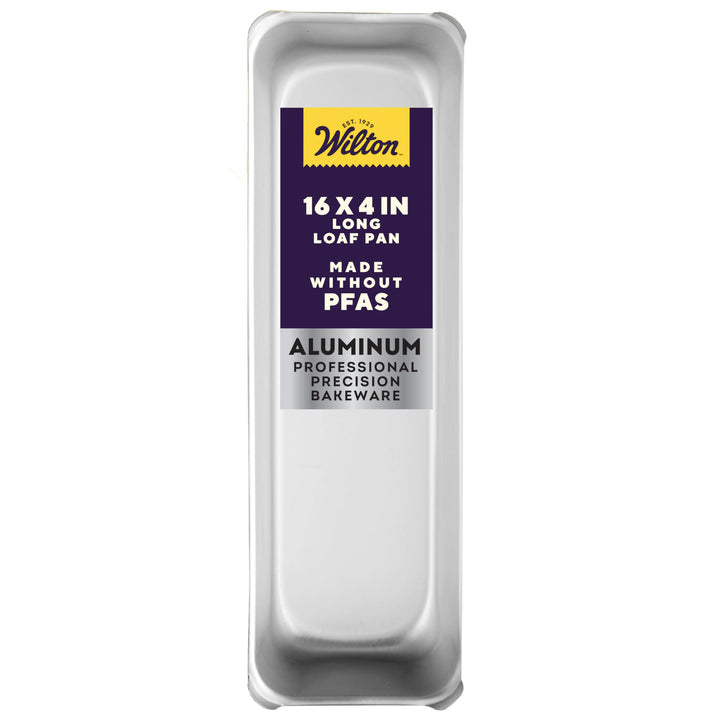 Wilton Performance Pans Brotbackform 40x10 cm: Brotform aus Eloxiertem Aluminium, Backform für Brot