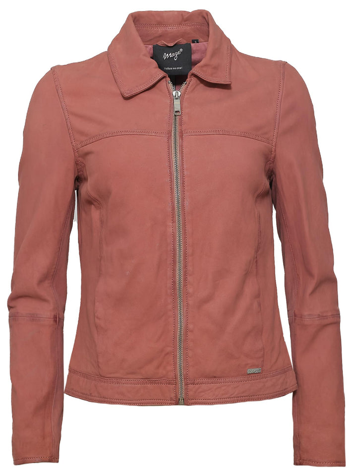 MAZE Damen Lederjacke 4202117 L desert rose, L desert rose