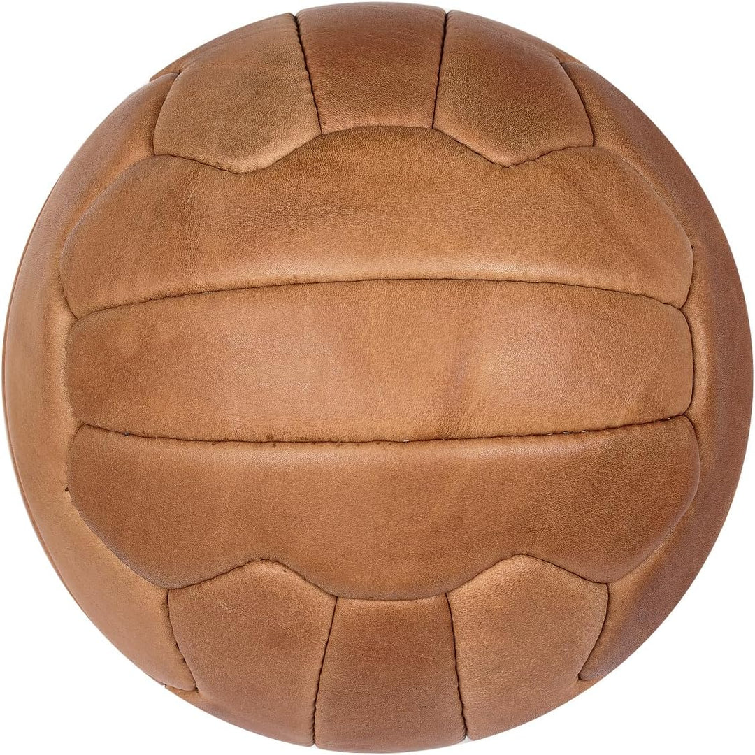 FNine Fussball Vintage Antik Leder Fussball