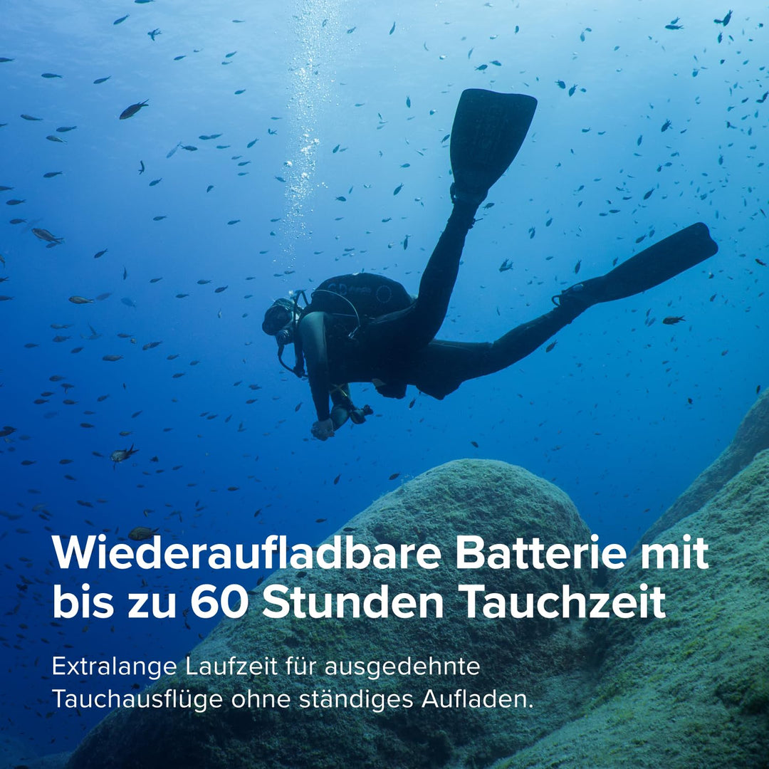 SUUNTO Nautic S Tauchcomputer, AMOLED-Touchscreen, wasserdicht bis 80 m | 60 Stunden Tauchzeit, inte