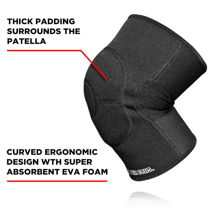Killer Pads Schutzausrüstung Knee Gasket S Schwarz, S Schwarz