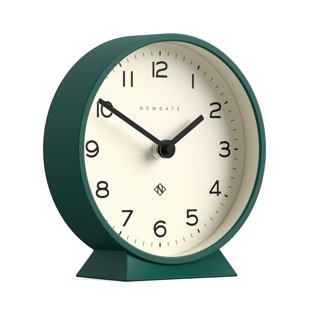 NEWGATE® M Mantel - Silent Sweep Kaminuhr - 'No Tick' - Moderne Kaminuhr - Kleine Uhr - Wohnzimmeruh