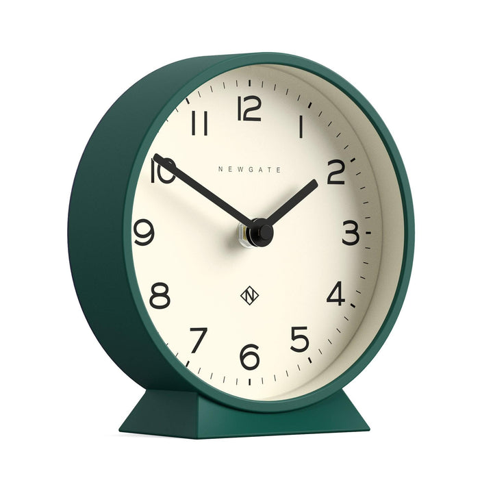 NEWGATE® M Mantel - Silent Sweep Kaminuhr - 'No Tick' - Moderne Kaminuhr - Kleine Uhr - Wohnzimmeruh