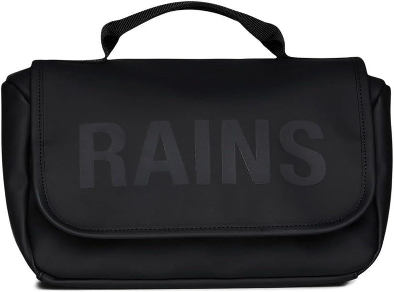 RAINS Beauty Texel Wash Bag, Schwarz, Schwarz