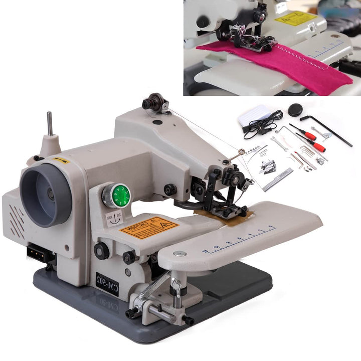ECUTEE Tragbare Blindstichmaschine Tischmodell Blindstich Schneider Nähmaschine, Desktop Sewing Mach