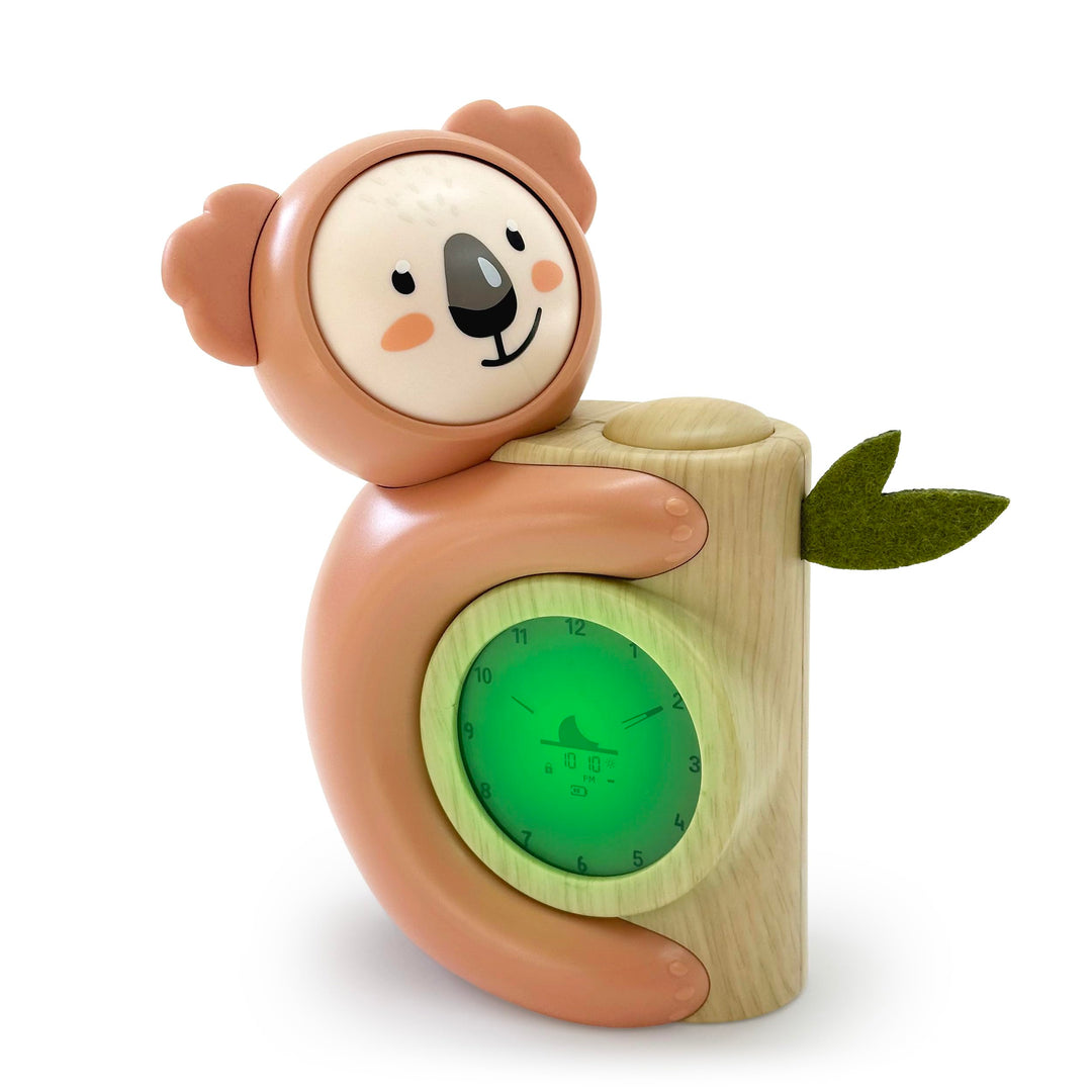 Pabobo - Koala Schlaf-Coach | Kinderwecker & Nachtlicht | Tag-/Nachtanzeige | doppelte Anzeige Digit