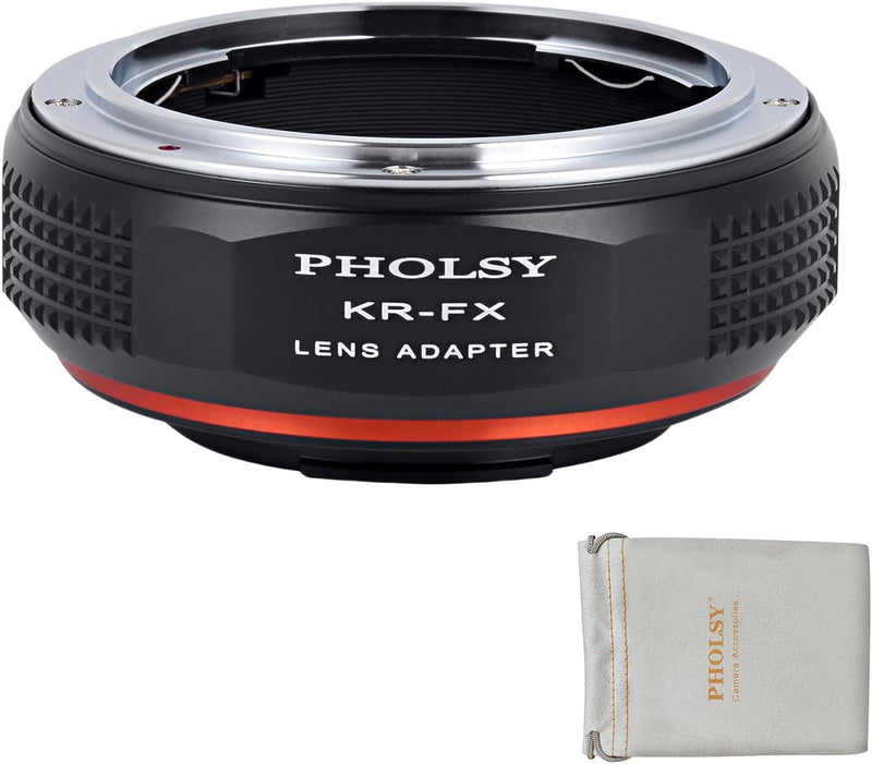 PHOLSY Objektivadapter Kompatibel mit Konica AR Objektiv auf FX Mount Kameragehäuse Konverter Kompat
