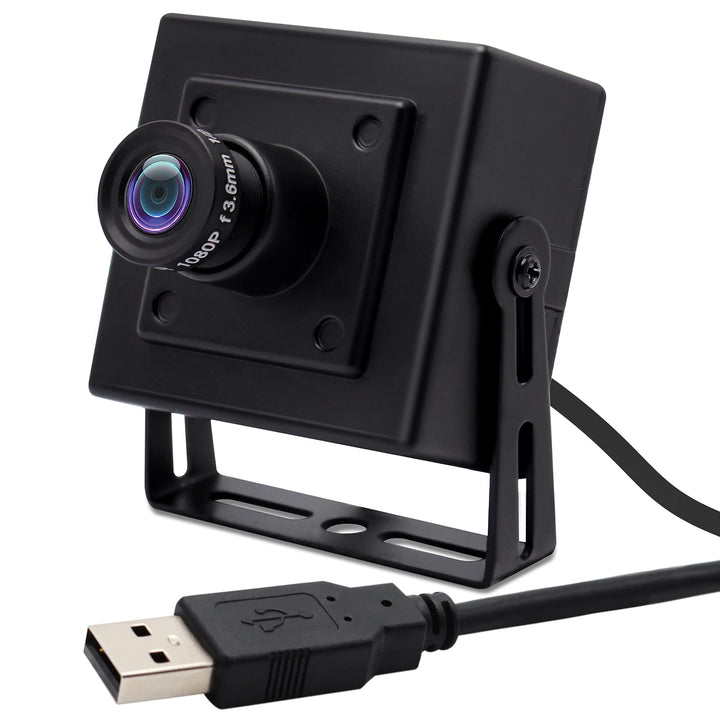 Svpro Full HD 1080P Low Light Kamera USB Kamera mit Aluminiumgehäuse, IMX323 Sensor Mini USB Webkame