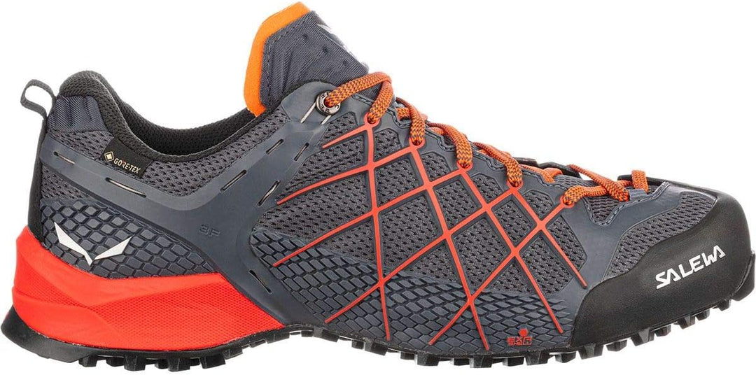 Salewa Herren Ms Wildfire Gore-tex Trekking-& Wanderhalbschuhe 47 EU Ombre Blue Fluo Orange, 47 EU O