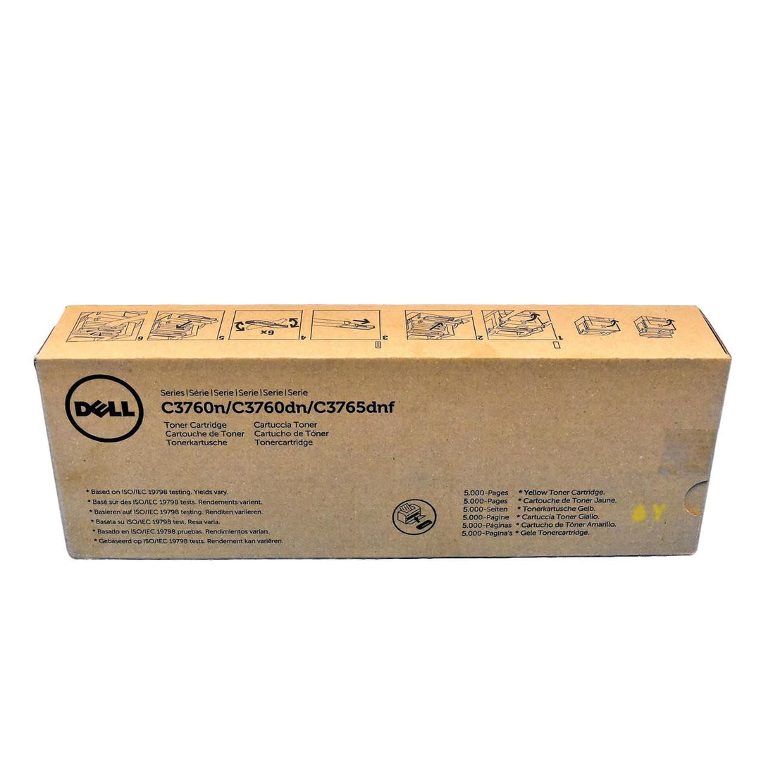 Dell KGGK4 Toner für C3760N 59311116, 5000 Seiten, gelb