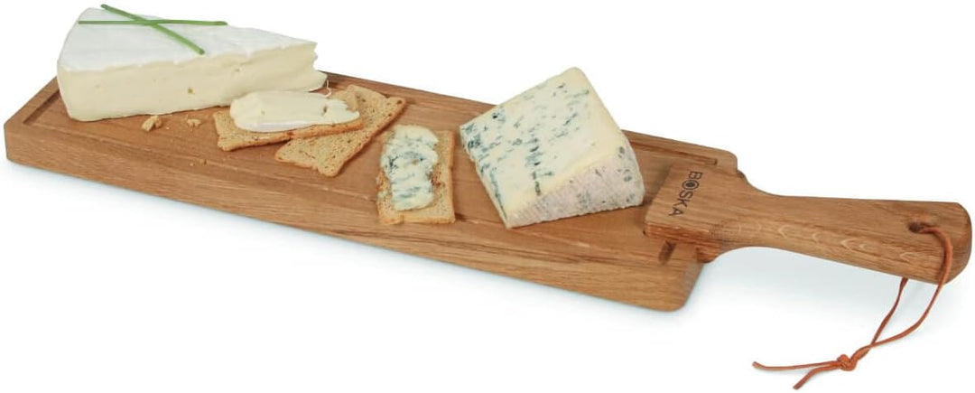 Boska Servierbrett Friends M, Käsebrett Eiche, 530x120x20 mm 55L x 5B cm, 55L x 5B cm
