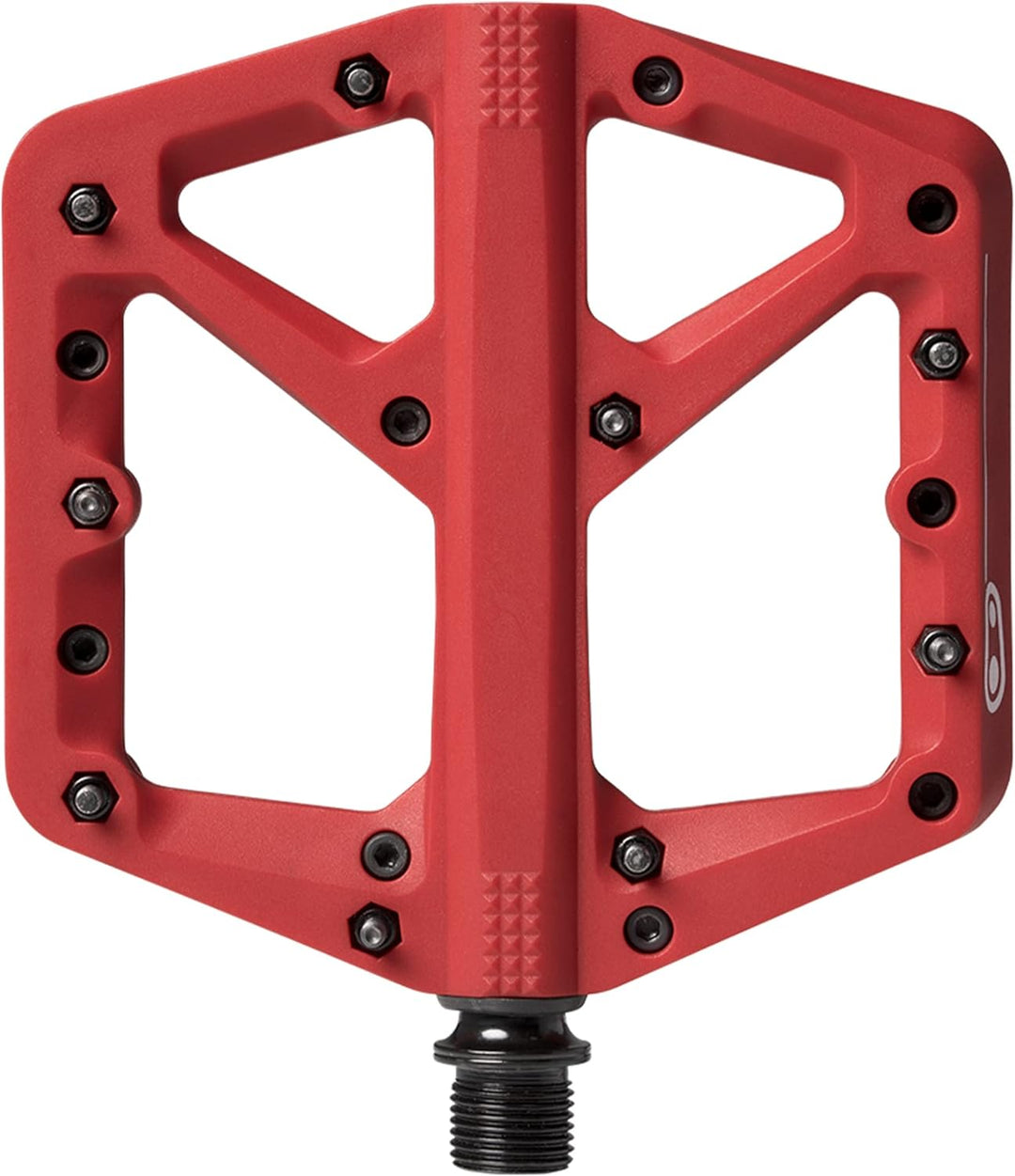 Crankbrothers Stamp Flat BMX/MTB Fahrradpedal – Plattform-Fahrradpedal, minimales Profil, Verstellba