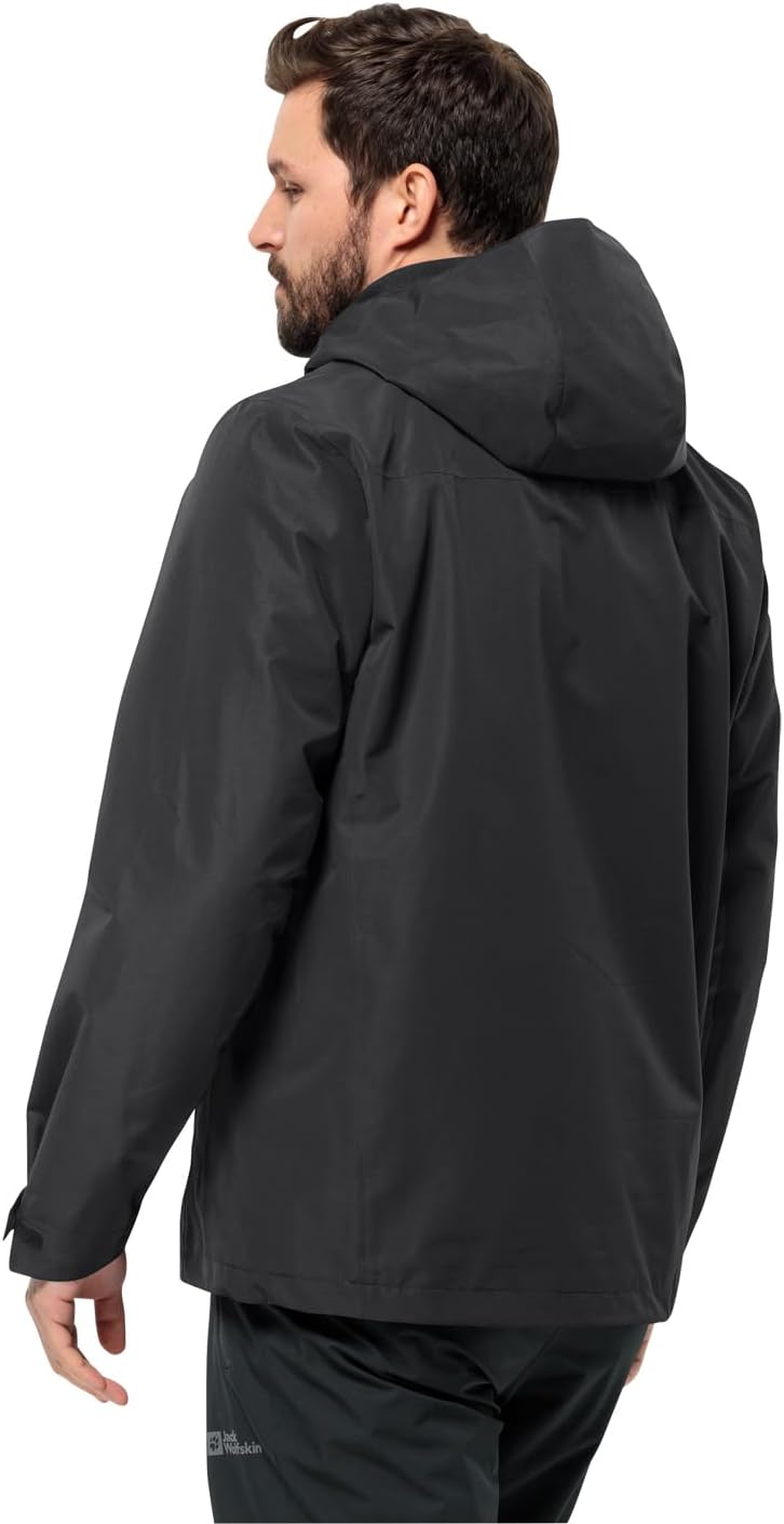 Jack Wolfskin Herren Taubenberg 3in1 Jkt M Jacket S Schwarz, S Schwarz