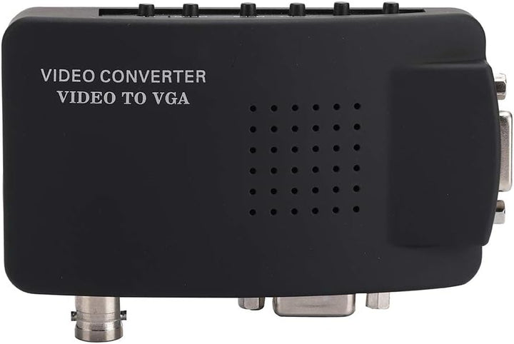 PUSOKEI BNC to HDMI Converter, BNC to VGA Video Converter for Computer PC EU Plug, BNC S-Video to VG
