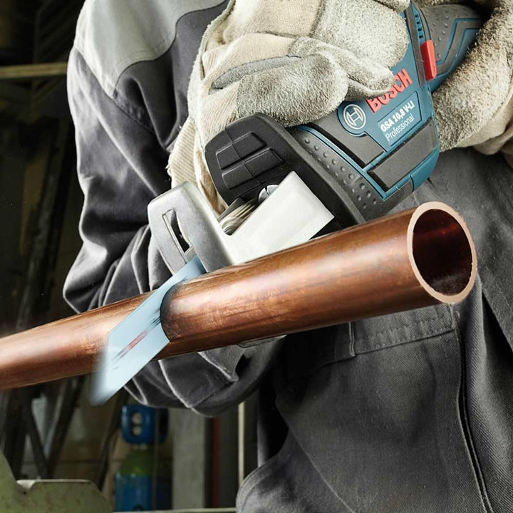 Bosch Professional 5 Stück Säbelsägeblatt S 511 DF Flexible for Wood and Metal (Länge 100 mm, Zubehö