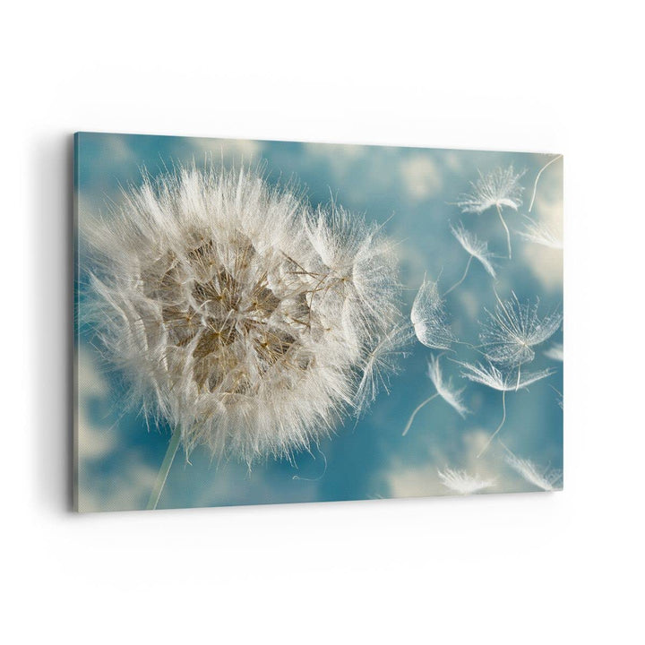 Bilder auf Leinwand 100x70cm Leinwandbild mit Rahmen Baby Sommer Pflanze Gross Wanddeko Bild Schlafz