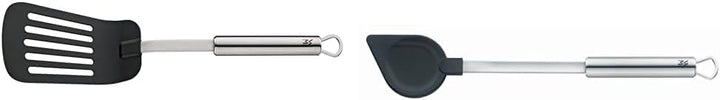 WMF Profi Plus Pfannenwender Kunststoff 32,2 cm, Cromargan Edelstahl teilmattiert, Kunststoffvordert