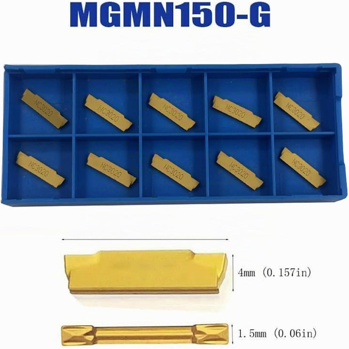 5/8" Nutenschneiden Werkzeug drechselwerkzeuge werkzeug MGIVR2016-1.5 Nut-Trennwerkzeug ，Und 11pcs M