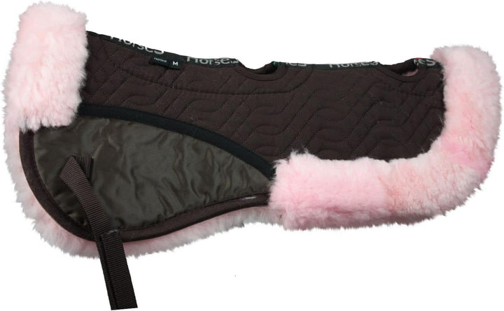 Horses, Sattelpad Merinos mit Belüftungsöffnungen, Weiche und widerstandsfähige Halbschabracke, idea