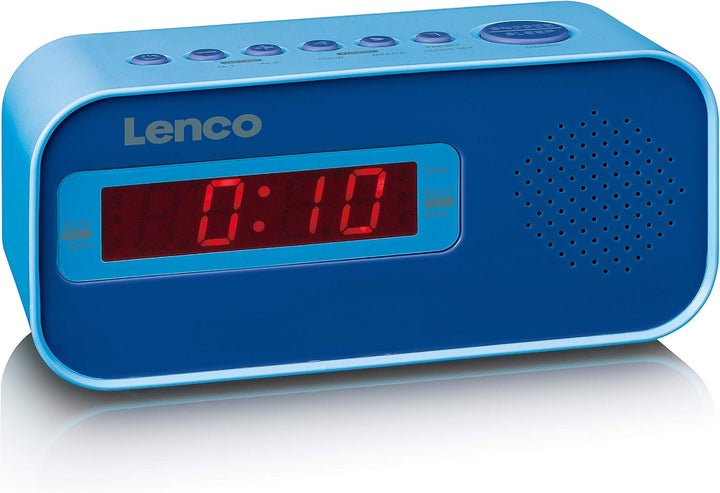 Lenco Kinderwecker Cr-205 - Zwei Stunden Aufwachen - Ukw-PLL-Radio - Schlummerfunktion - Dimmer - Au