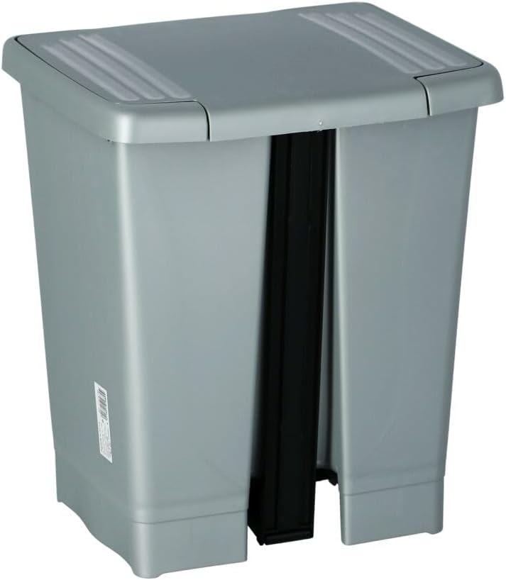 TATAY Millenium Mülleimer mit Pedal 21L | Mattes Finish | Innen und Aussen | Für 20–30L Beutel | BPA