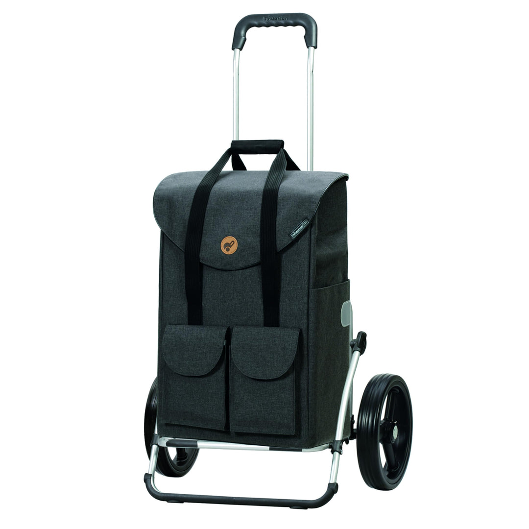 Andersen Shopper Royal XXL Sondermodell Alu klappbar mit 3-Speichen Rad Ø 25 cm und 54 Liter Tasche