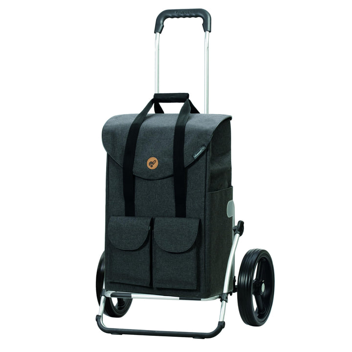 Andersen Shopper Royal XXL Sondermodell Alu klappbar mit 3-Speichen Rad Ø 25 cm und 54 Liter Tasche