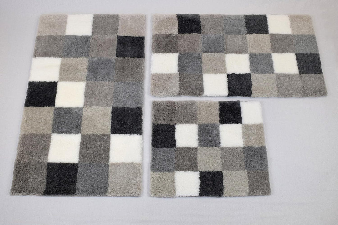 Kleine Wolke Caro Badteppich, Mikrofaser, Flanell, 1 cm cm, 60 x 105 cm Flanell 60 x 105 cm, Flanell