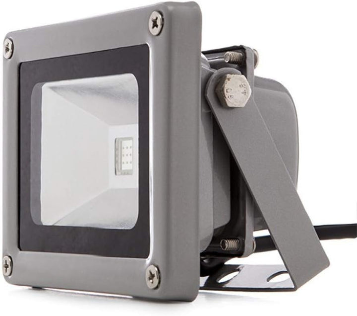 LED Scheinwerfer Flutlicht 10W 850Lm IP65 Brico Rot 30.000H [BQFS11510-R] | Greenice, Rot