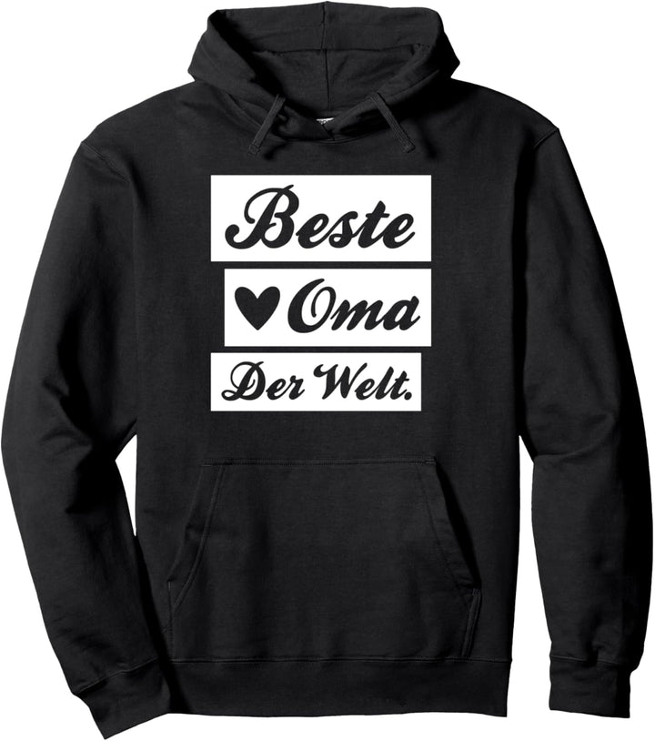Beste Oma der Welt [white] mit Herz Geschenk für Oma Pullover Hoodie