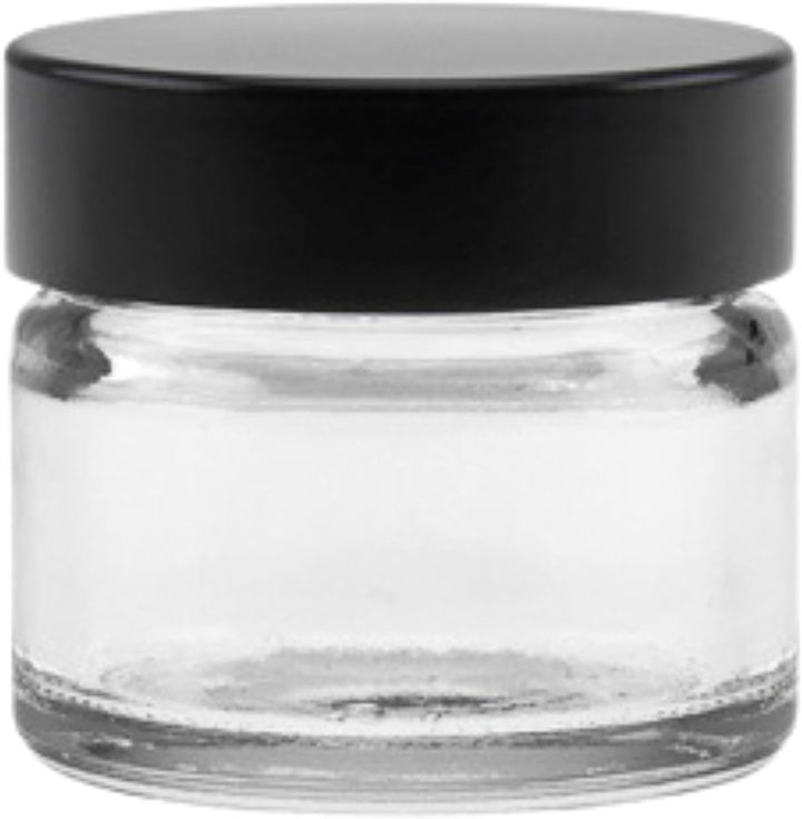 10 x Mini Glas-Tiegel 15ml, leere Cremetiegel Cremedosen aus Glas