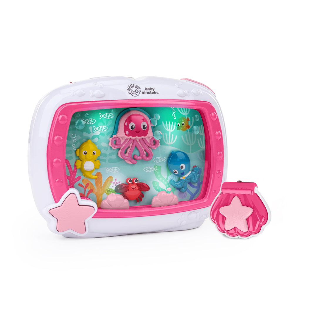 Baby Einstein Sea Dreams Soother, Baby Einschlafhilfen & Weisses Rauschen, 25+ Min. Musik & Ozeanklä