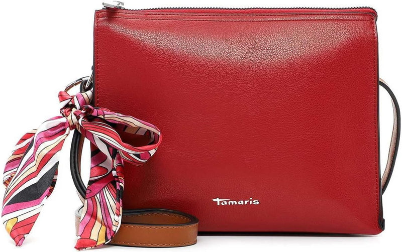 Tamaris Umhängetasche Gerlinde 31550 Damen Handtaschen Uni Einheitsgrösse Red 600, Einheitsgrösse Re