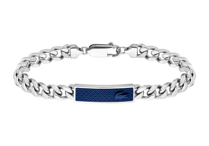 Lacoste Gliederarmband für Herren Kollektion SET&MATCH Verziert mit petit piqué Muster - 2040097