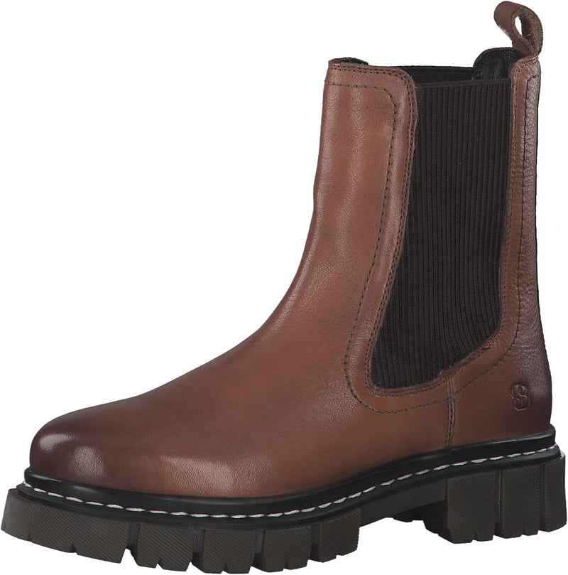 s.Oliver Damen 5-5-26421-29 Winterstiefel 38 EU Cognac, 38 EU Cognac