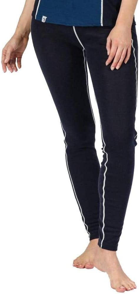 Regatta Damen Womens Zimba Merino Wool Mix Super Soft Odour Control Performance Wicking Bottoms Base