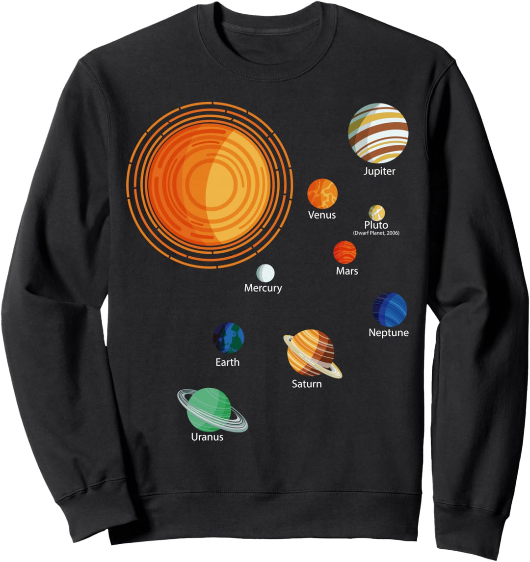 Teleskop Astrophysik Planeten Wissenschaft Astronomie Sweatshirt