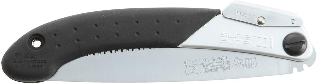 Silky Super Accel 210mm, fein – Allround-Klappsäge mit leichtem Winkel für optimale Schnittleistung