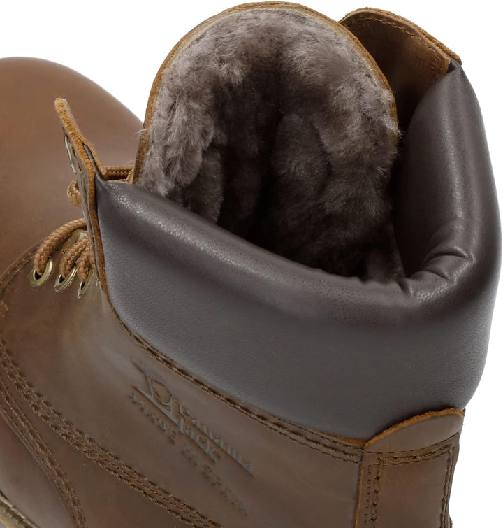 Panama Jack Herren Panama 03 Igloo Kurzschaft Stiefel 45 EU Braun Napa Grass Cuero Bark, 45 EU Braun